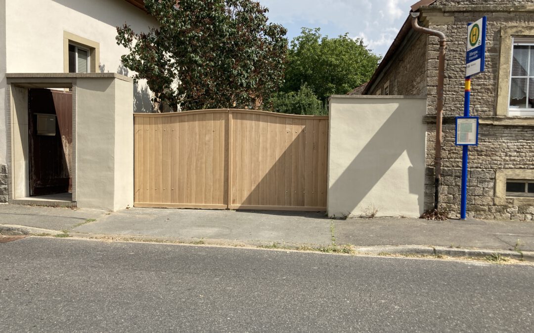 Fränkisches Hoftor aus Eiche