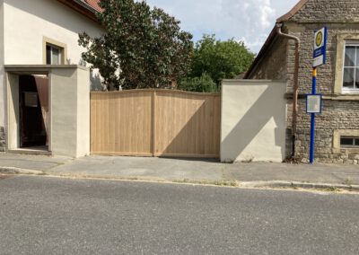 Fränkisches Hoftor aus Eiche