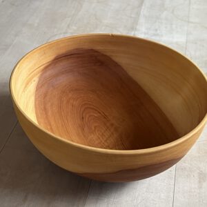 Grünholzschale Elsbeere,20cm,geölt,Nr.3