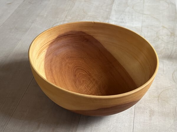 Grünholzschale Elsbeere,20cm,geölt,Nr.3