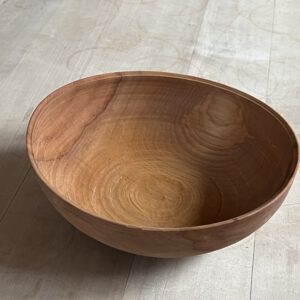 Grünholzschale Elsbeere,leicht gestockt,18cm,geölt,Nr.3