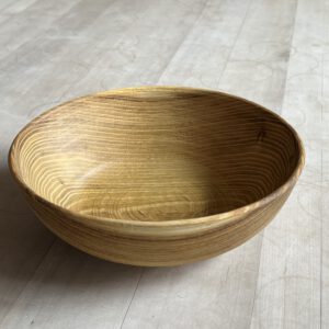 Grünholzschüssel,Robinie,22cm,geölt,Nr.1