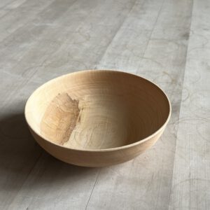 Grünholzschale Feldahorn,18cm,Bienenwachsfinish,Nr.2