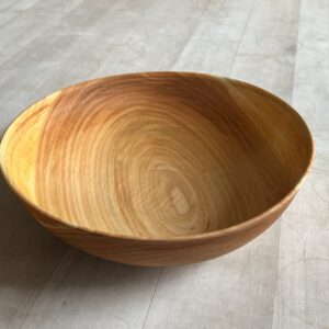 Grünholzschale aus Kirschbaum,26cm,geölt,Nr.1