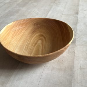 Grünholzschale aus Kirsche,25cm,geölt,Nr.2