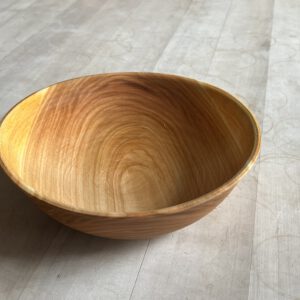 Grünholzschüsssel Kirsche,24cm,geölt,Nr.3