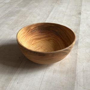 Grünholzschale aus Kirschbaum,18cm,geölt,Nr.6