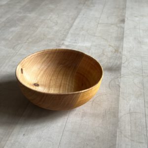 Grünholzschüssel Kirsche,15cm,geölt,Nr.8