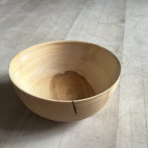 Schale aus Bergahorn,19cm,geölt,Nr.3