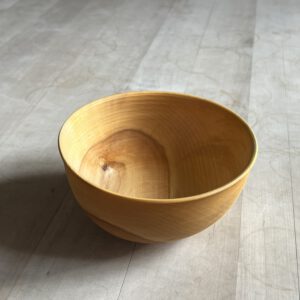 Grünholzschüssel Bergahorn,17cm,geölt,Nr.5